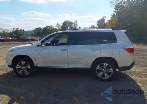 2013 Toyota Highlander Limited V6 из США, поврежденный, VIN 5TDYK3EH9DS092564